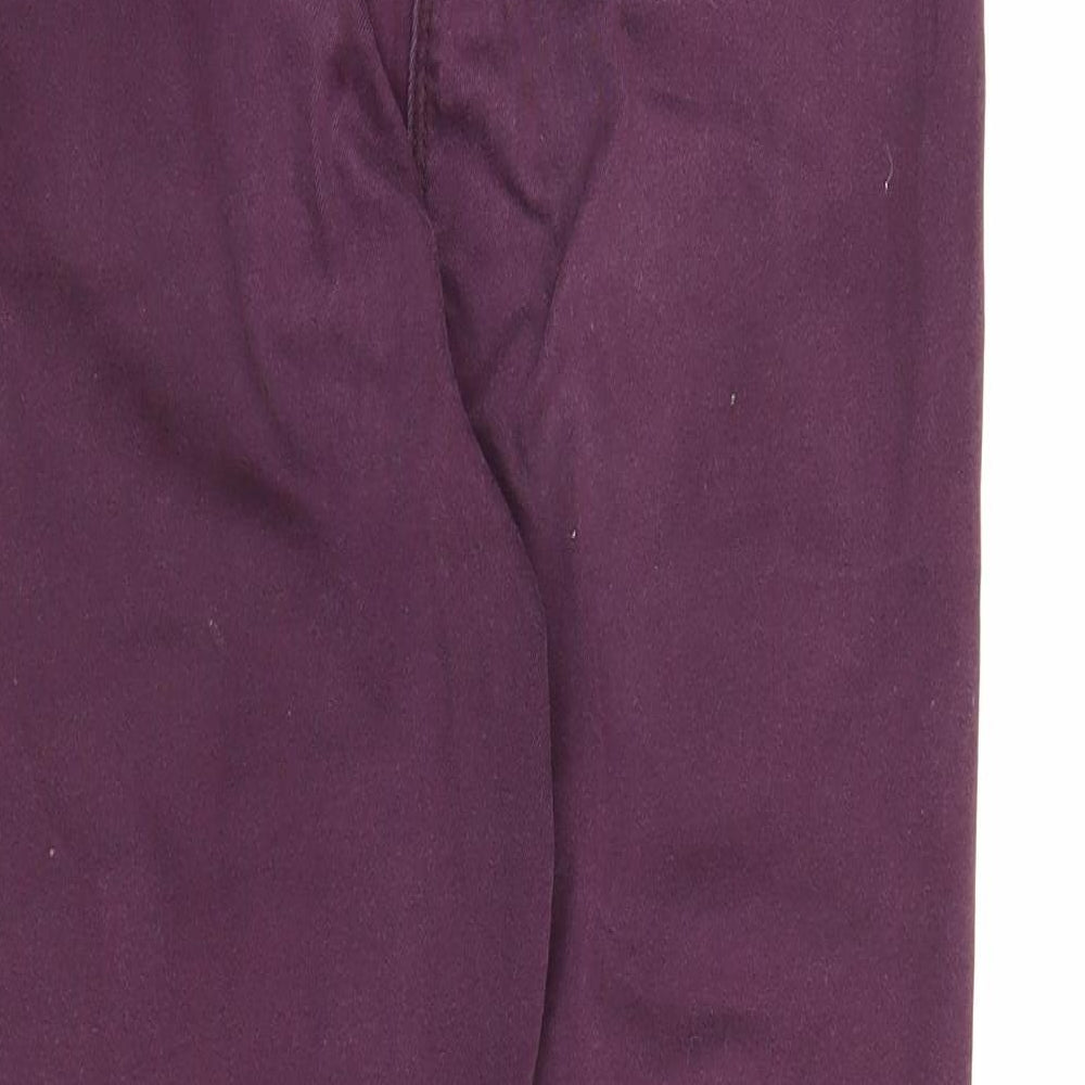 Papaya Womens Purple Denim Jegging Jeans Size 12 L26 in