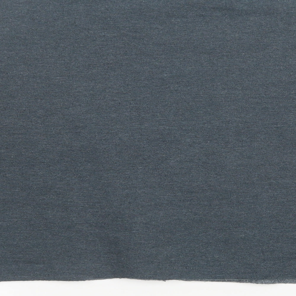 Gildan Womens Grey Pullover Jumper Size L - Cropped