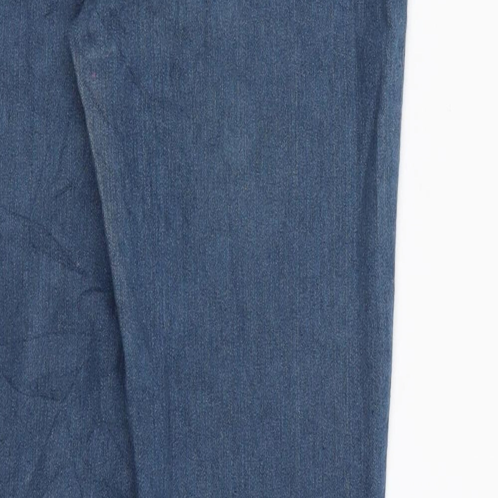 FOREVER 21 Womens Blue Denim Skinny Jeans Size 28 in L30 in