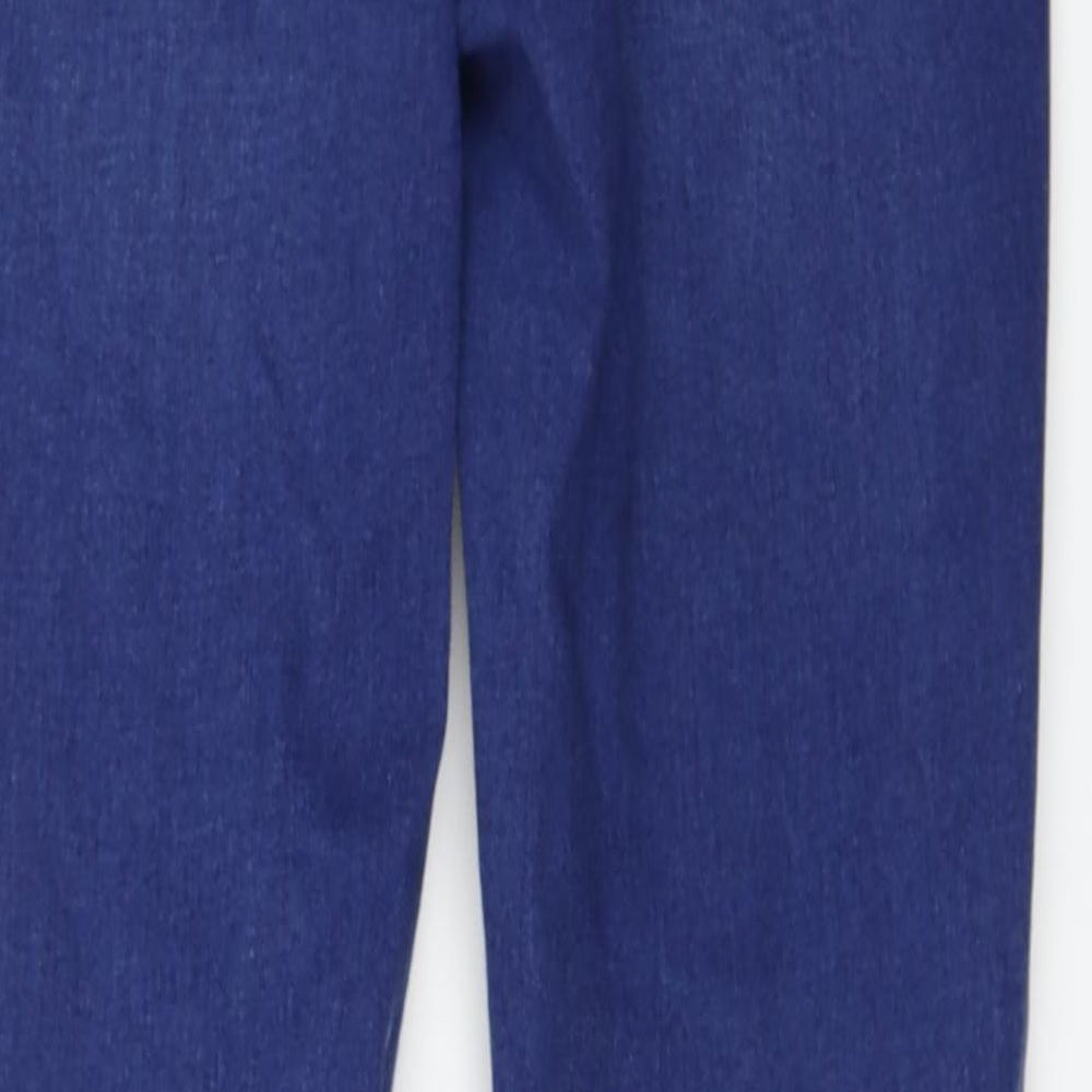 denim co Womens Blue Straight Jeans Size 14 L28 in