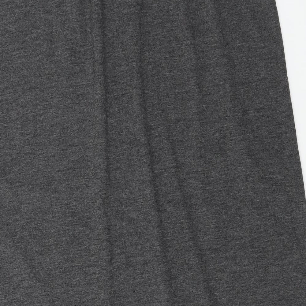 TU Womens Grey A-Line Skirt Size S