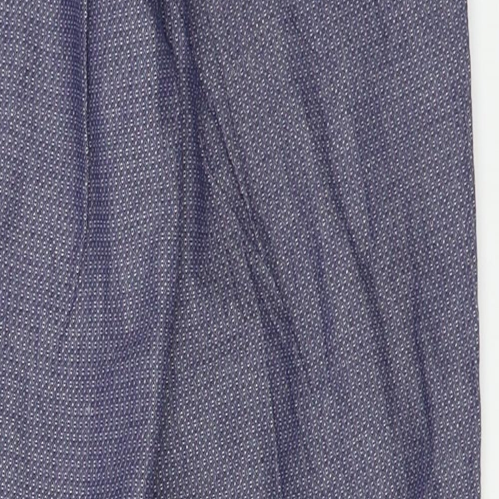 River Island Womens Blue Trousers Size 6 L24 in