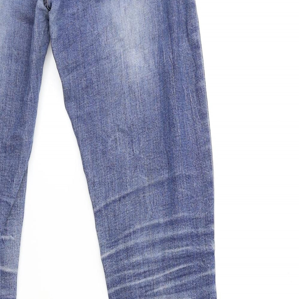 miss curry Womens Blue Denim Skinny Jeans Size 26 in L30 in