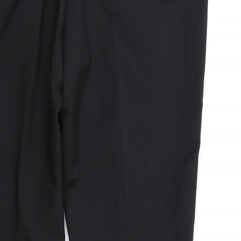 NEXT Womens Black Trousers Size 12 L25 in