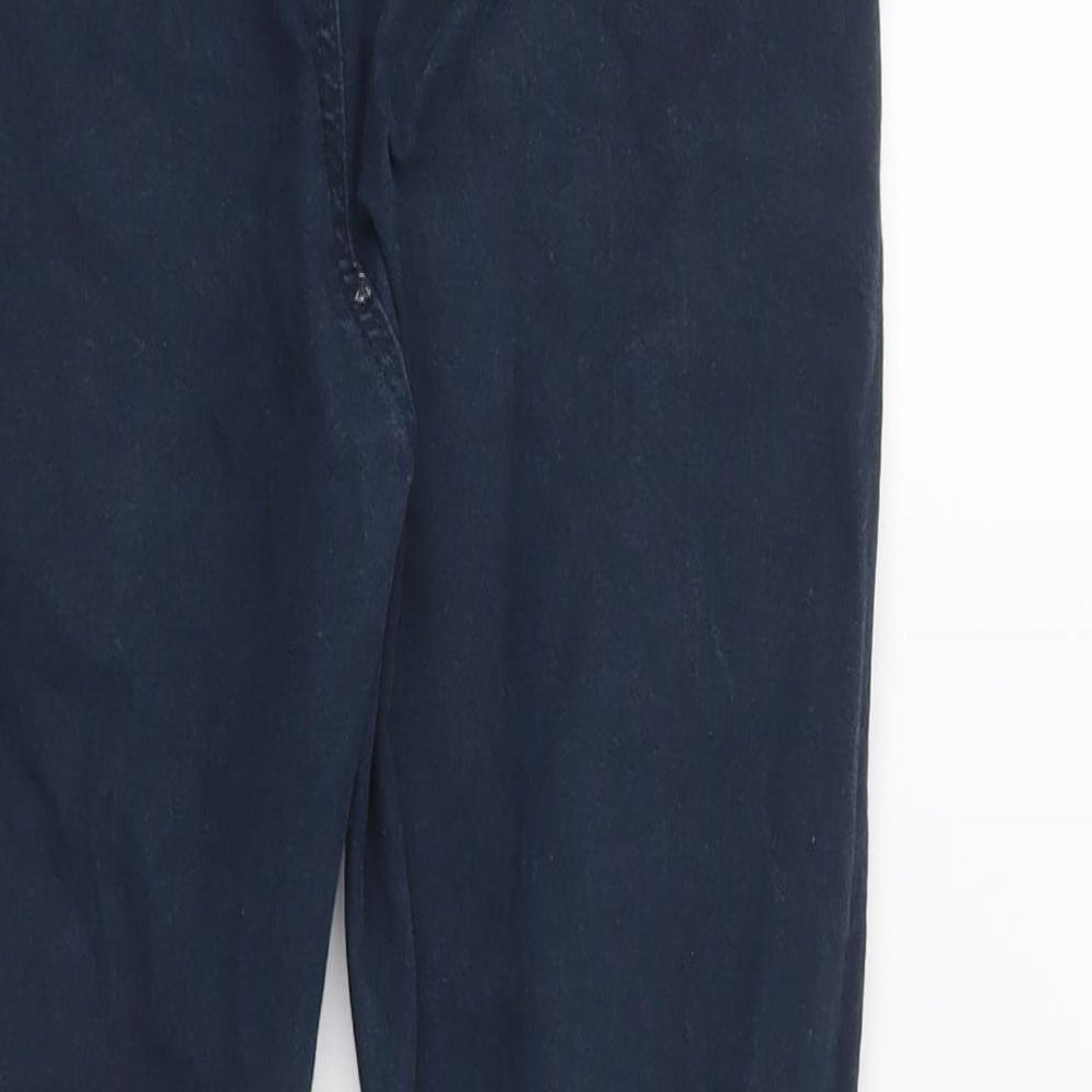 H&M Boys Blue Chino Trousers Size 9 Years