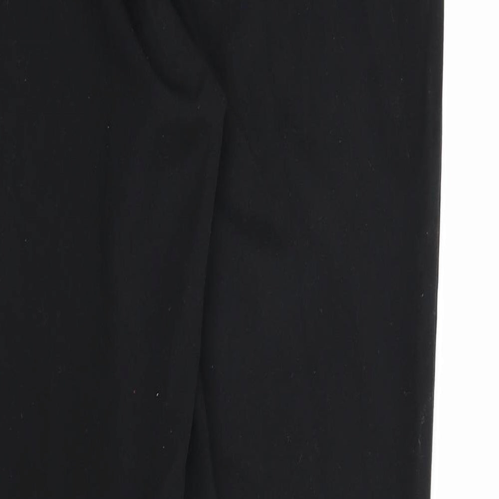 Marks and Spencer Womens Black Rayon Dress Pants Trousers Size 10 L31 in