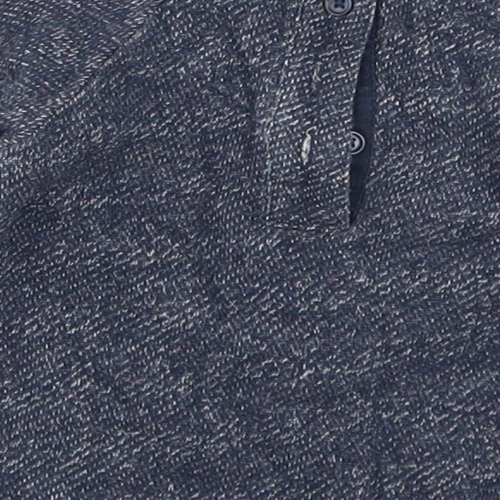 NEXT Baby Blue Pullover Jumper Size 0-3 Months - Christmas Prints