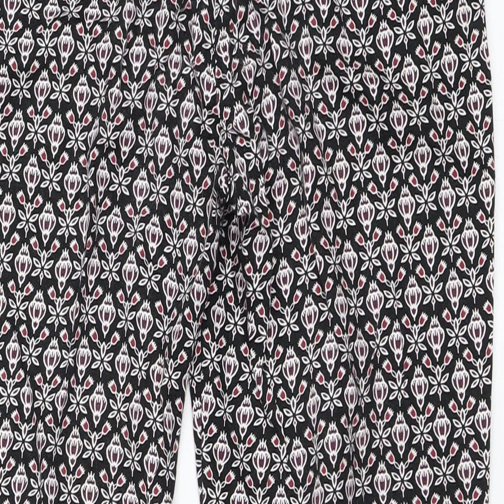 Atmosphere Womens Black Capri Trousers Size 10 L24 in