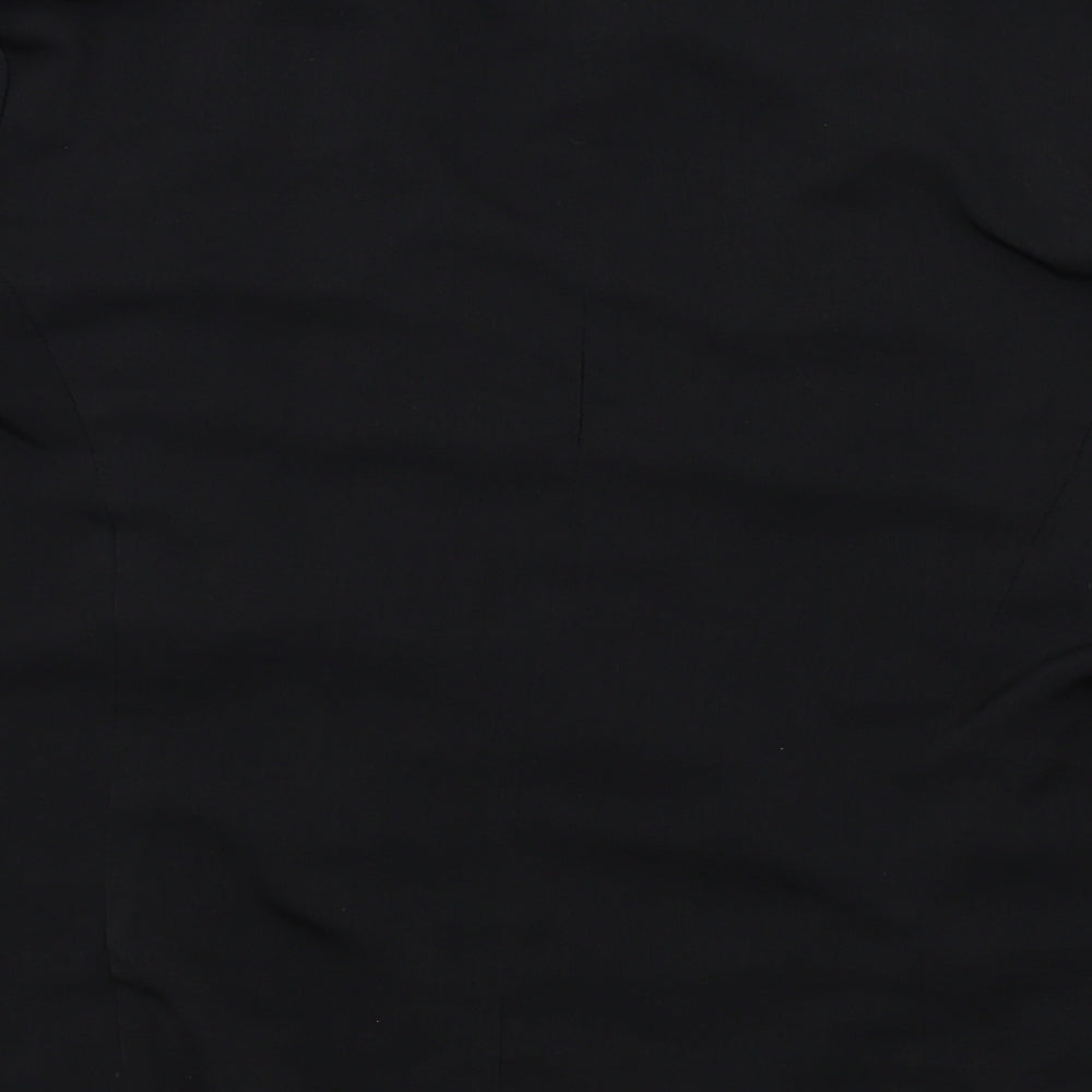M&Co Womens Black Jacket Size 16