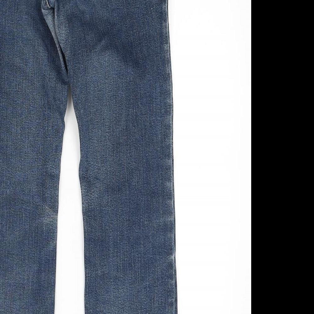 Peruna Womens Blue Denim Skinny Jeans Size 8 L26 in