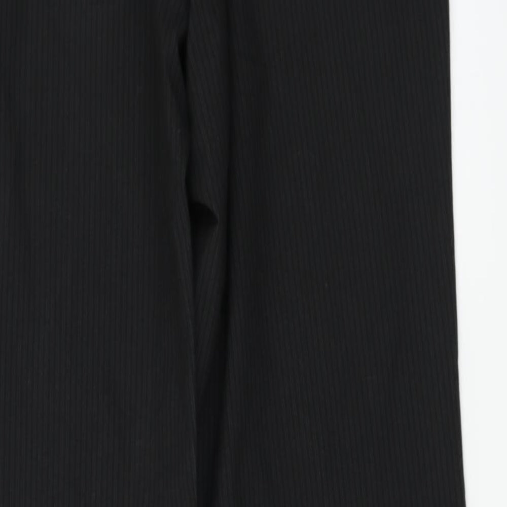 Preworn Womens Black Trousers Size 32 in L31 in