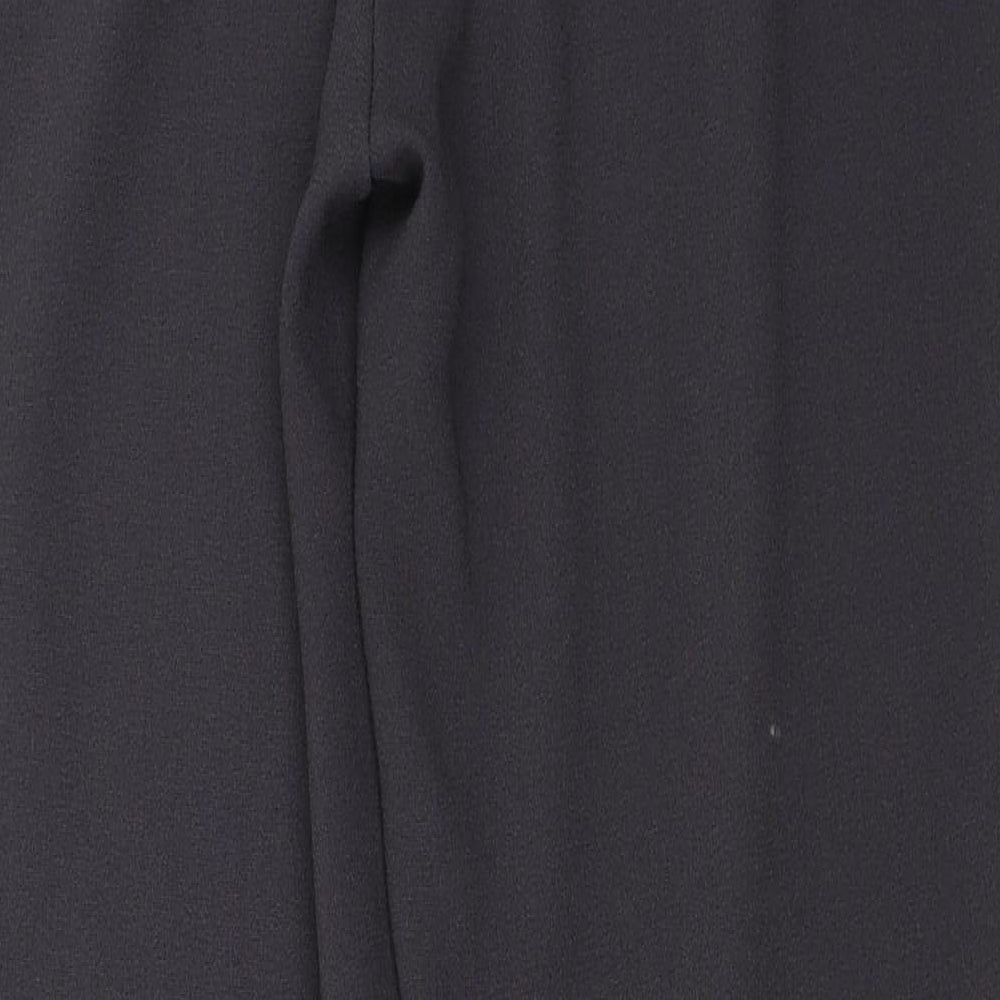 Papaya Womens Grey Trousers Size 12 L25 in
