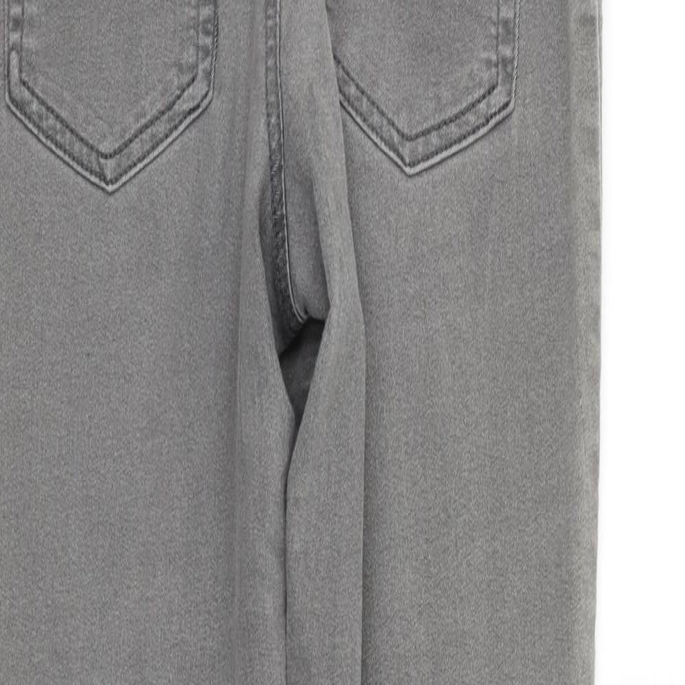 Marks and Spencer Womens Grey Jegging Trousers Size 10 L26 in