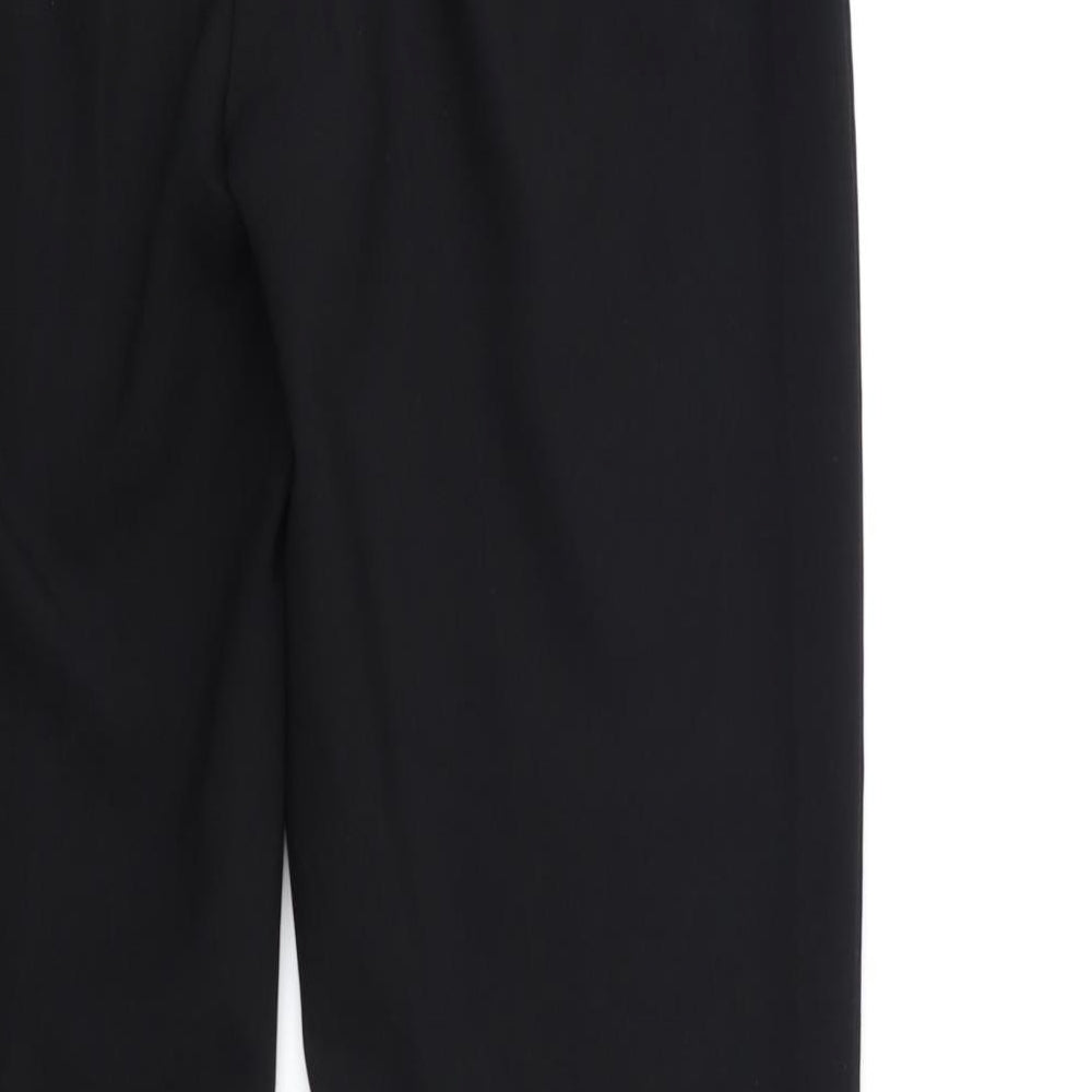 F&F Womens Black Trousers Size 8 L28 in