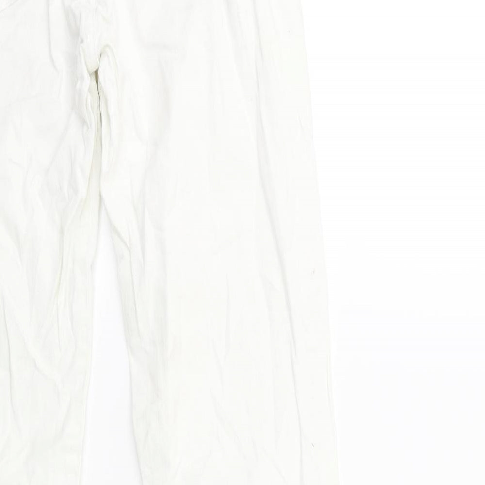 Take-Two Womens White Denim Skinny Jeans Size 30 in L31 in