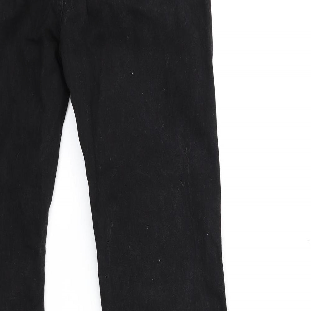 Marks and Spencer Womens Black Denim Skinny Jeans Size 12 L29 in