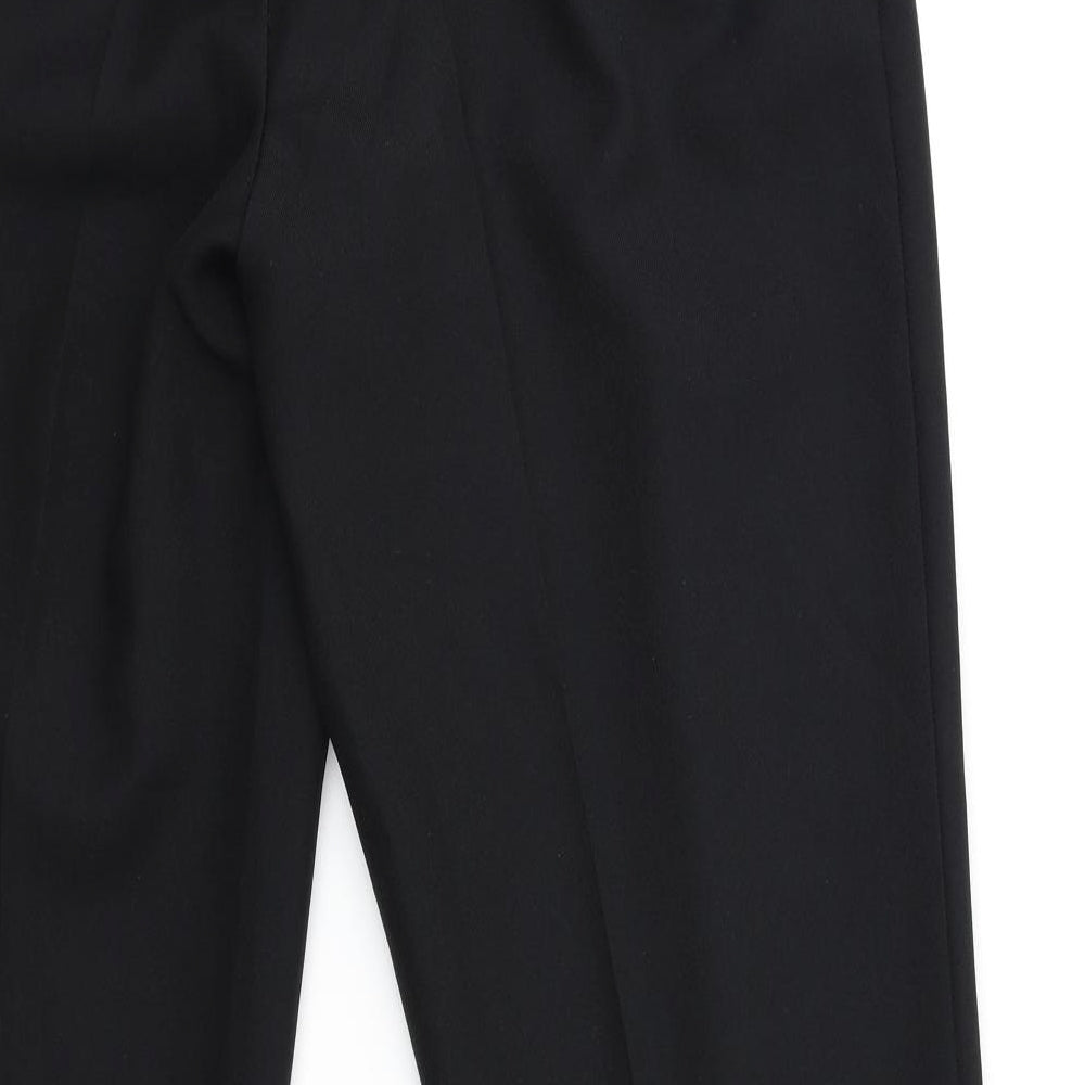 Marks and Spencer Womens Black Trousers Size 16 L28 in