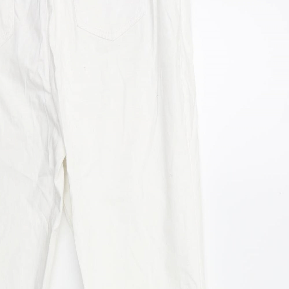 Country Casuals Womens White Trousers Size 18 L28 in