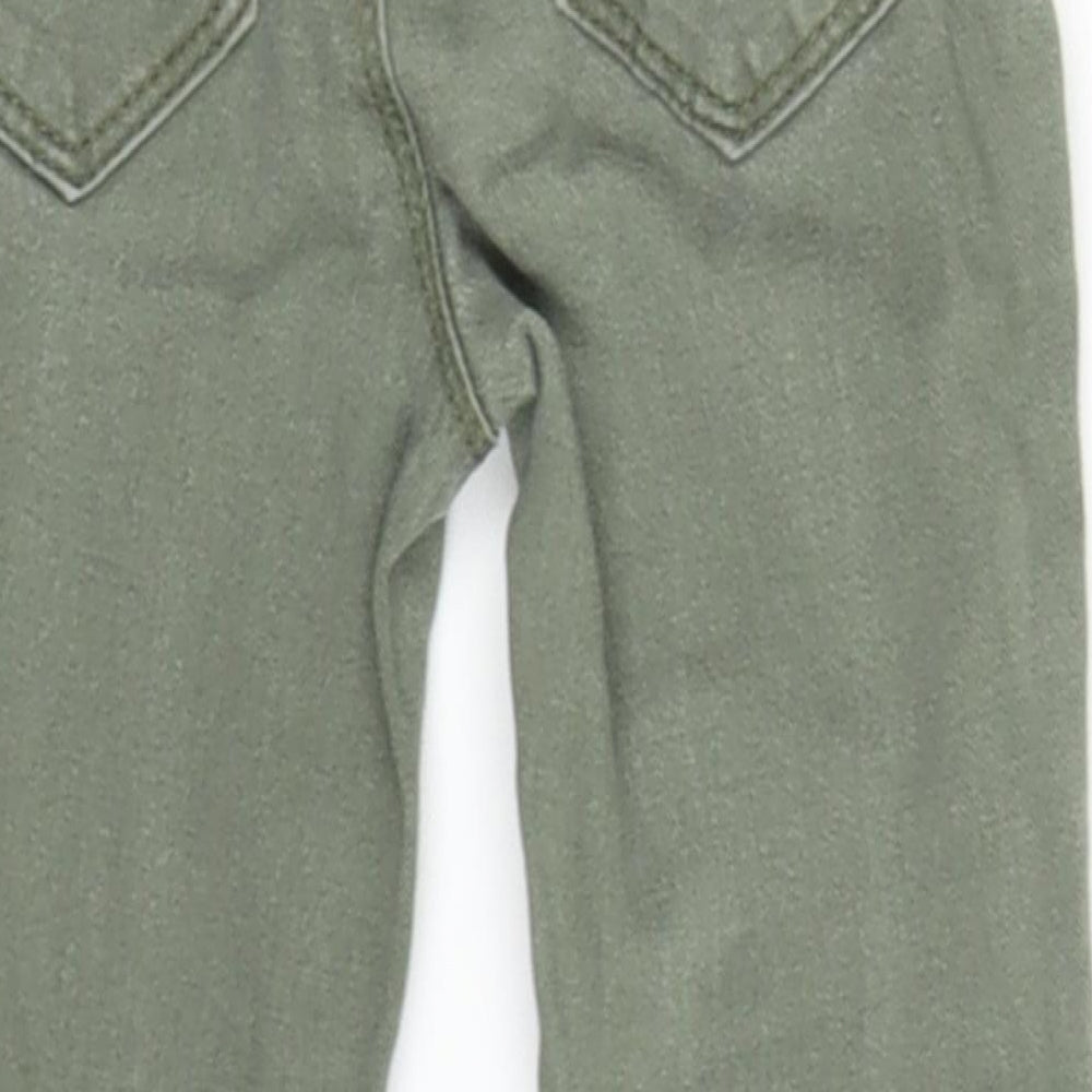 Denim & Co. Boys Green Denim Skinny Jeans Size 2-3 Years