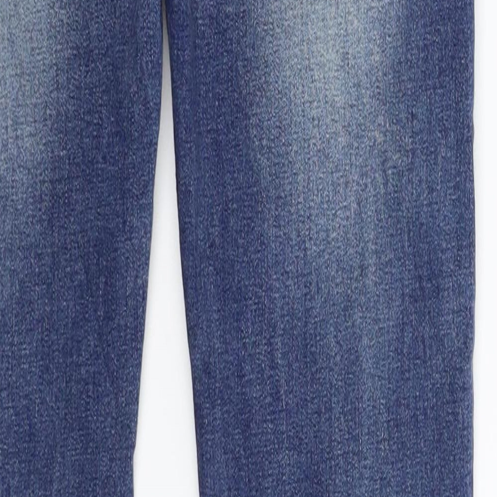 Fashion Jeans Womens Blue Denim Skinny Jeans Size S L28 in