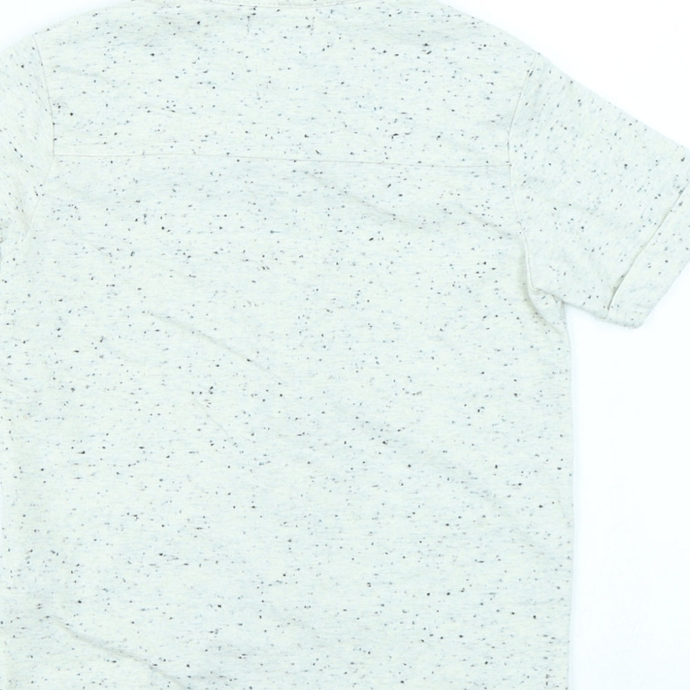 NEXT Boys White Spotted Basic Button-Up Size 2-3 Years