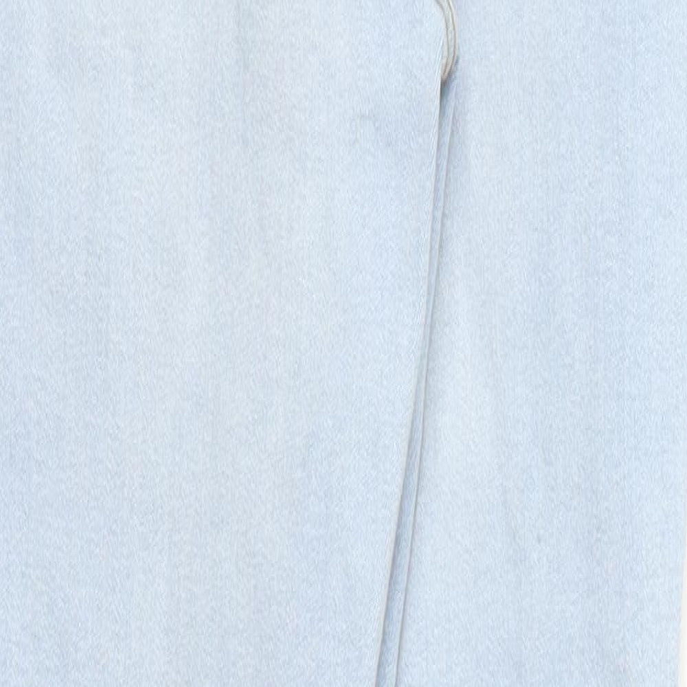 denim&co Womens Blue Skinny Jeans Size 14 L28 in
