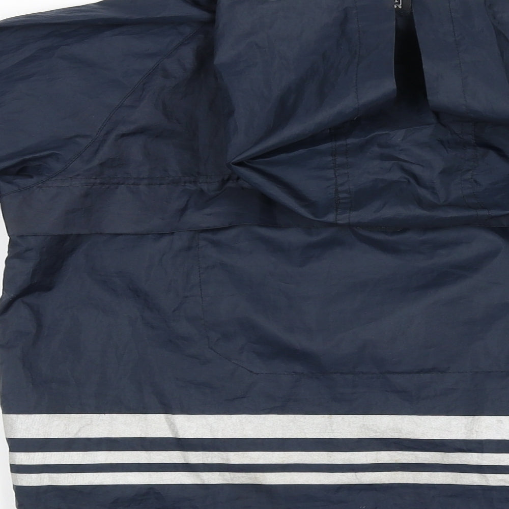 Sainsburys Boys Blue Rain Coat Coat Size 6 Years