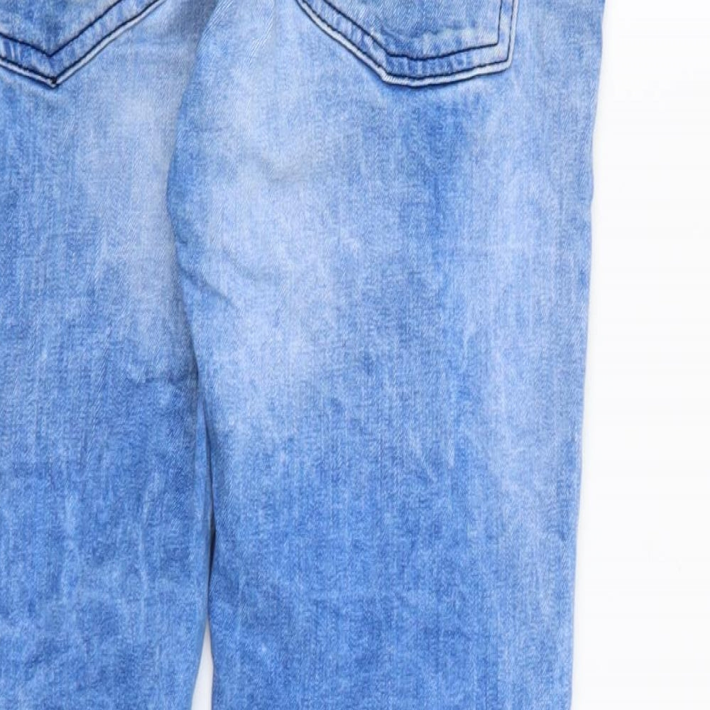 Denim & Co. Mens Blue Denim Tapered Jeans Size 32 in L30 in