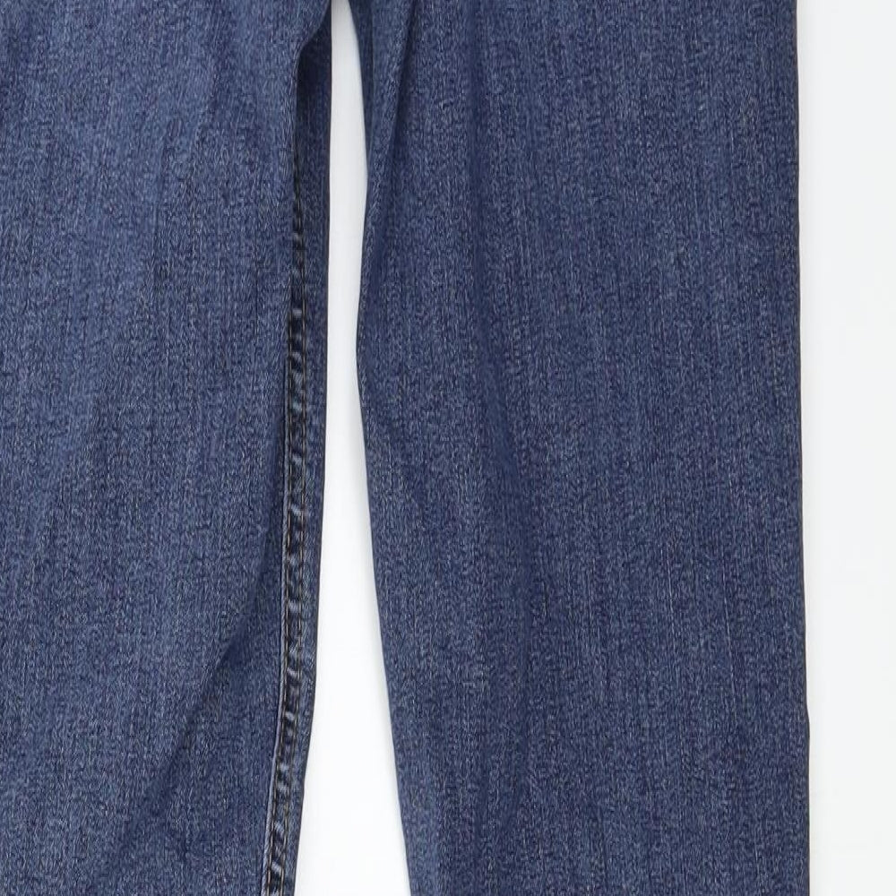 Topshop Womens Blue Skinny Jeans Size 28 in L32 in