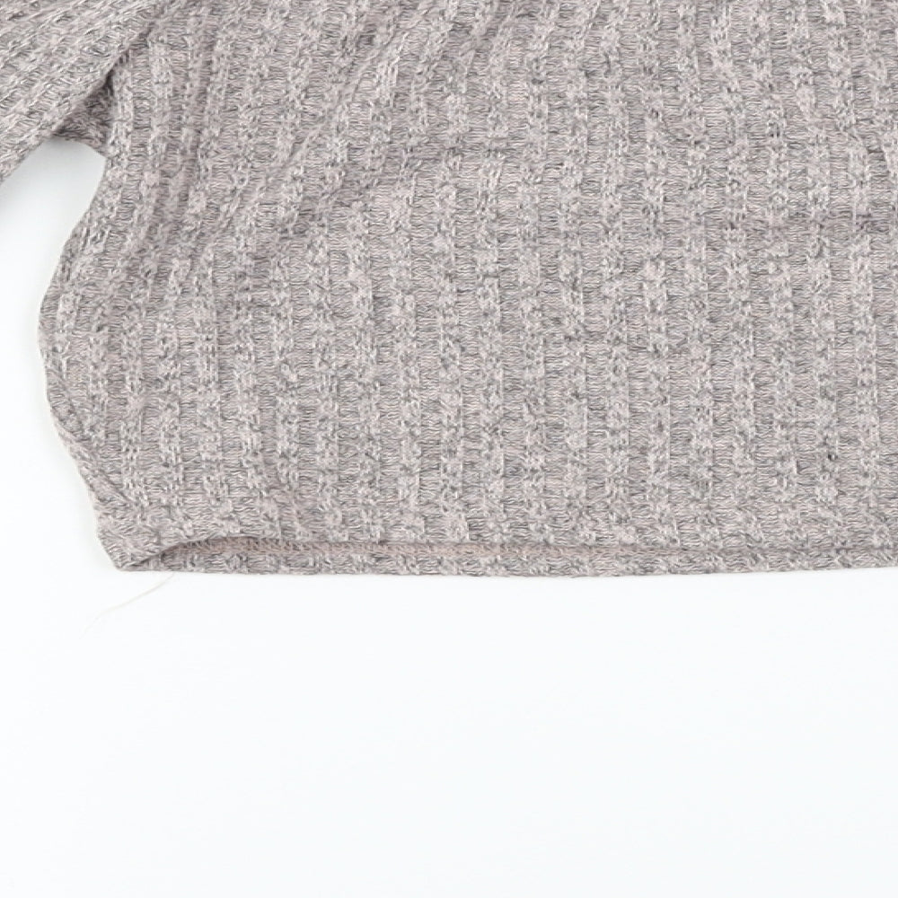 PRETTYLITTLETHING Womens Pink Pullover Jumper Size 8