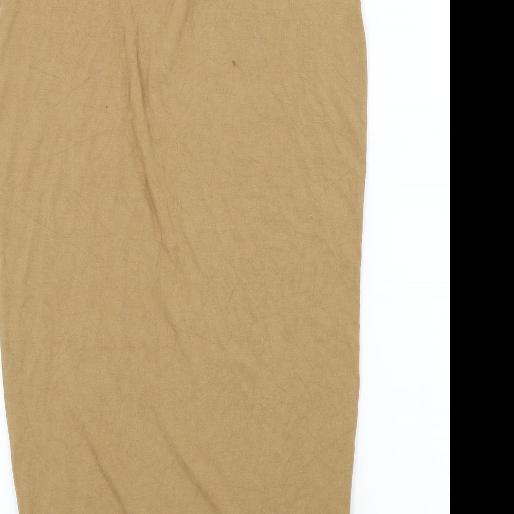 Boohoo Womens Blue A-Line Skirt Size 8