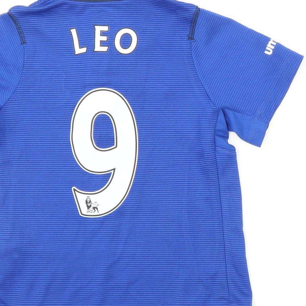 Umbro Boys Blue Basic T-Shirt Size 4-5 Years - Everton FC