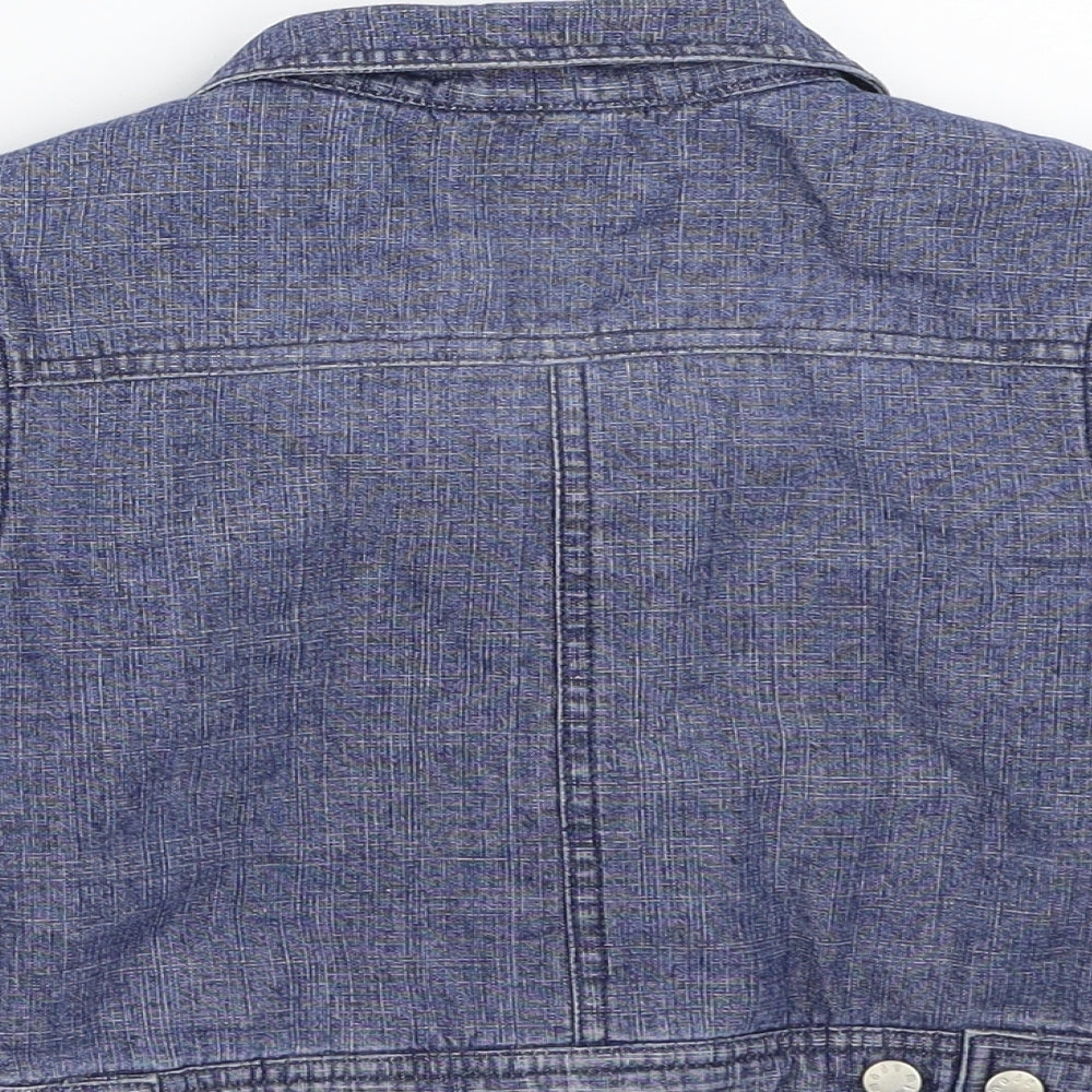 Mini Club Boys Blue Jacket Coat Size 6-9 Months