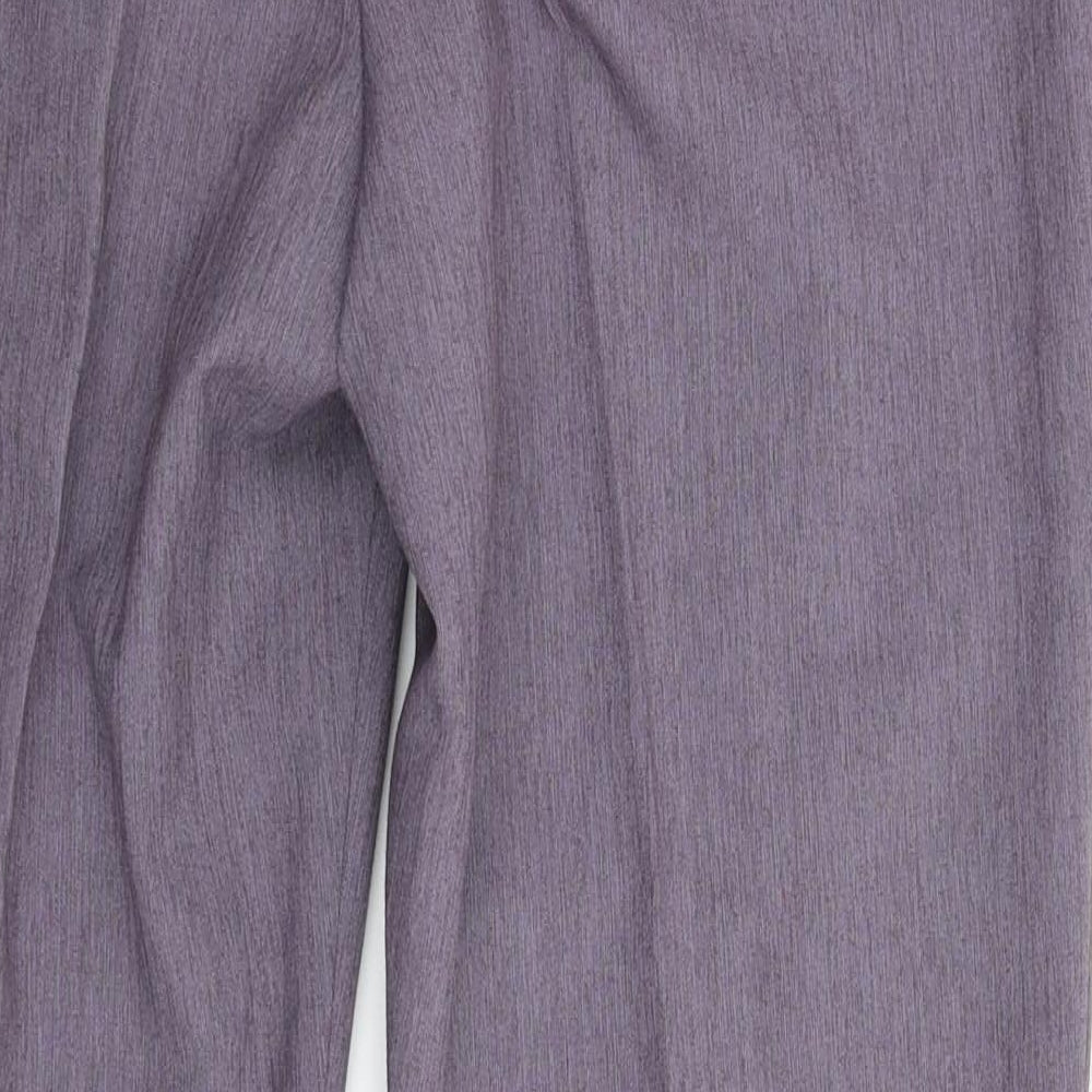 Preworn Womens Grey Trousers Size 34 in L29 in