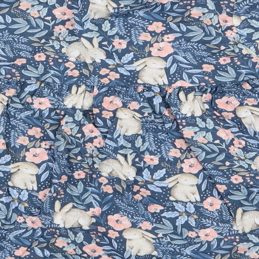 TU Black Floral Fit & Flare Size 18 Months