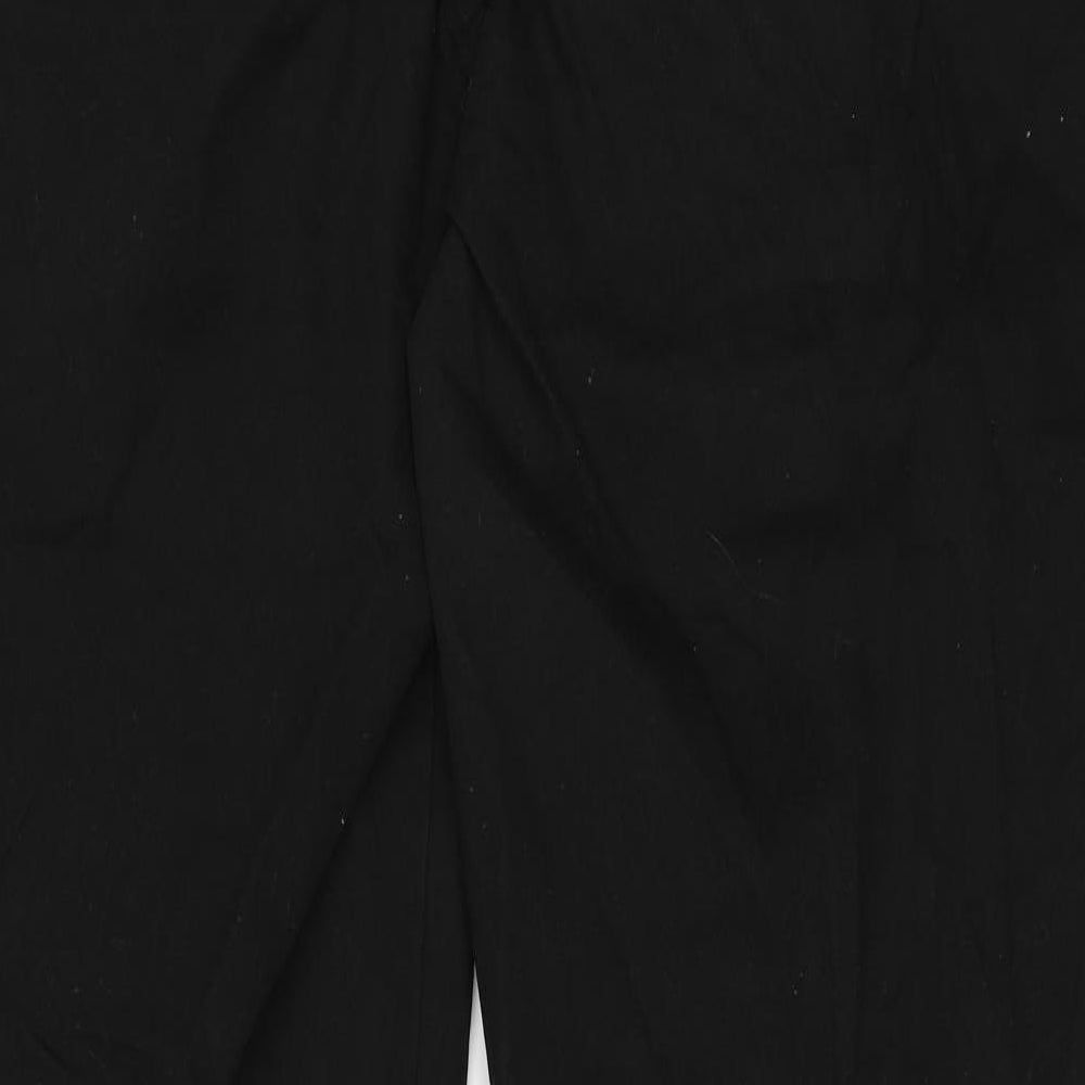 ASOS Womens Black Trousers Size 14 L28 in