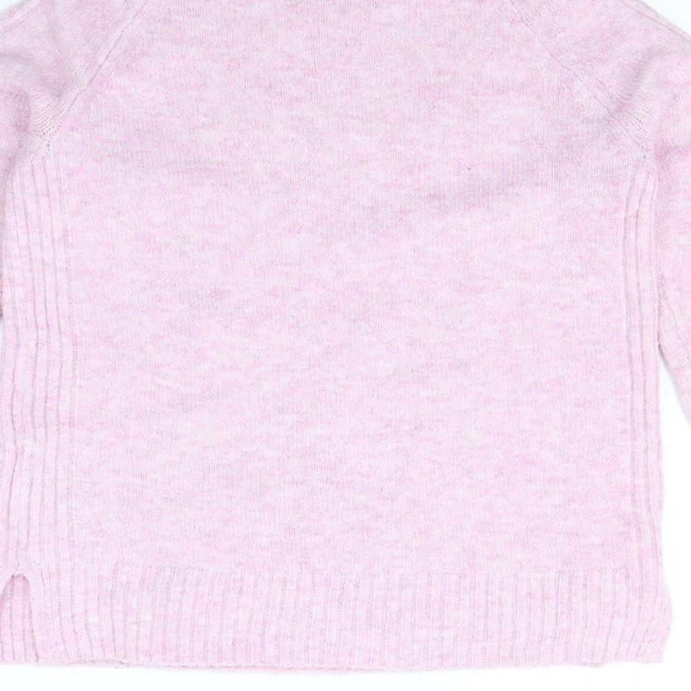m&s Womens Pink Pullover Jumper Size XS
