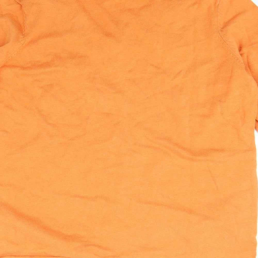 BC Collection Womens Orange Pullover Jumper Size 18