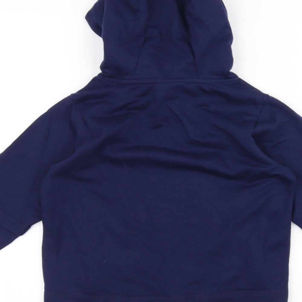 Hullabaloo Boys Blue Pullover Hoodie Size 5-6 Years