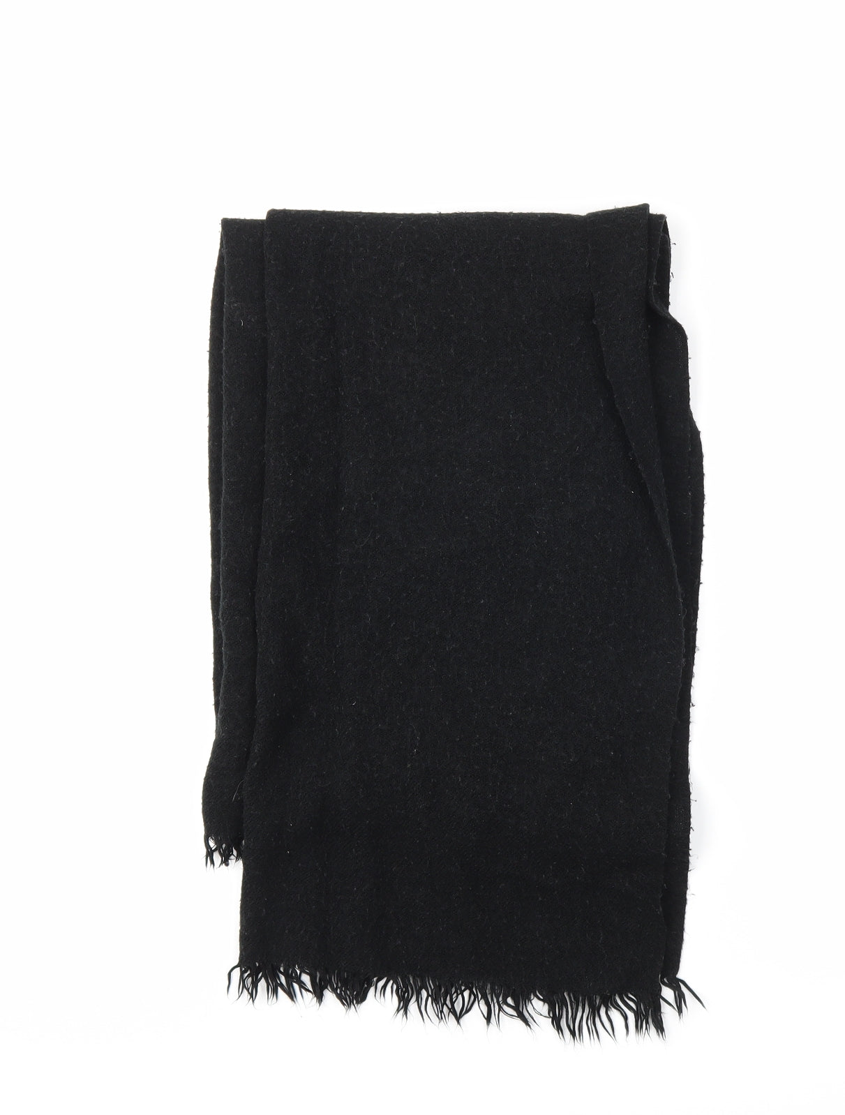 Preworn Unisex Black Scarf