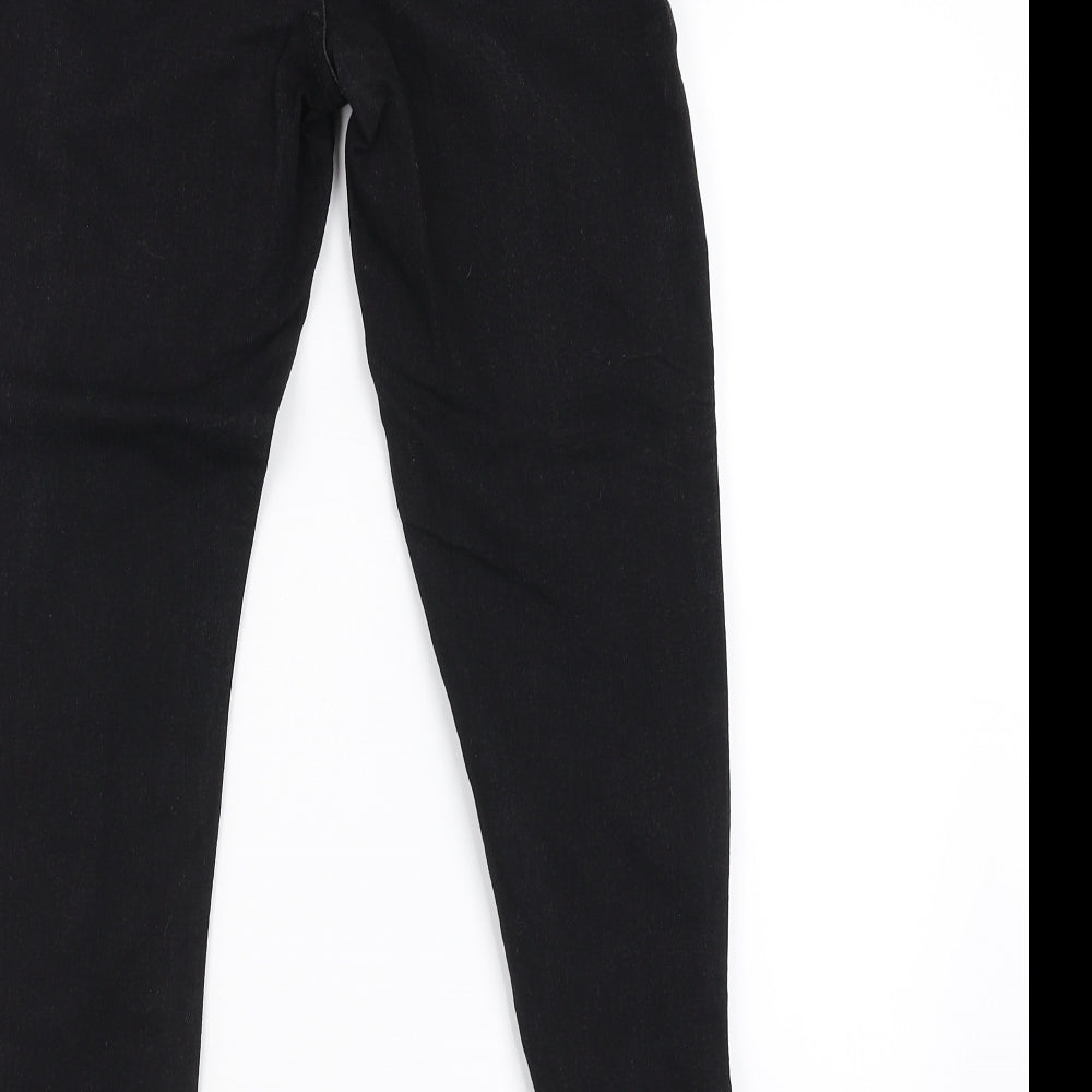 urban outlaws Girls Black Denim Skinny Jeans Size 10 Years