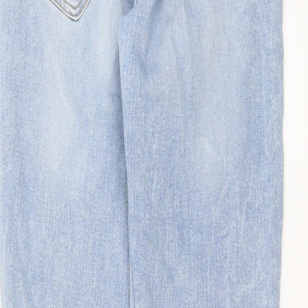 Zara Womens Blue Denim Skinny Jeans Size 6 L27 in