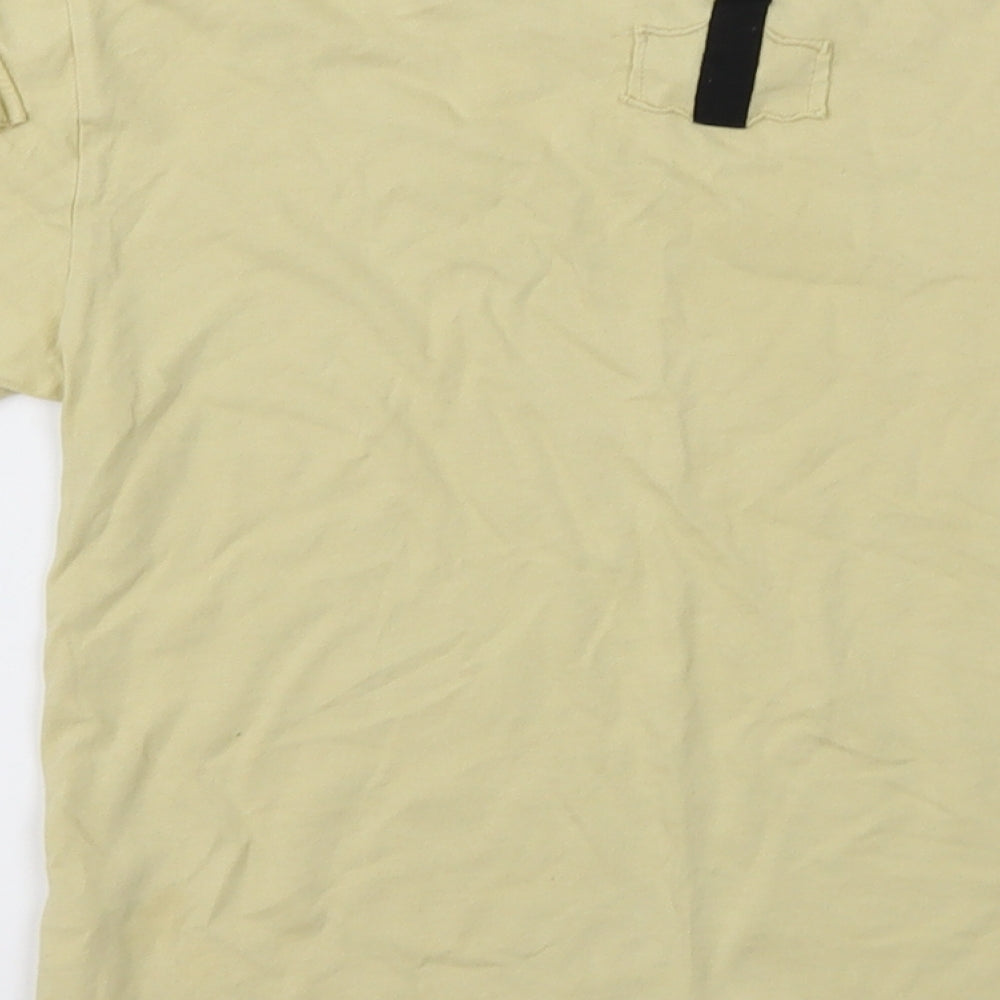 Zara Boys Green Basic T-Shirt Size 7 Years