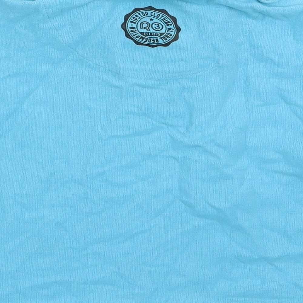 ripstop Boys Blue Basic Polo Size 4-5 Years