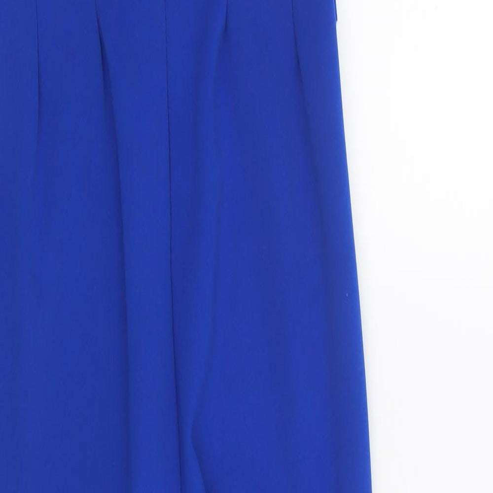 Malabay Womens Blue Jumpsuit One-Piece Size 8 L26 in