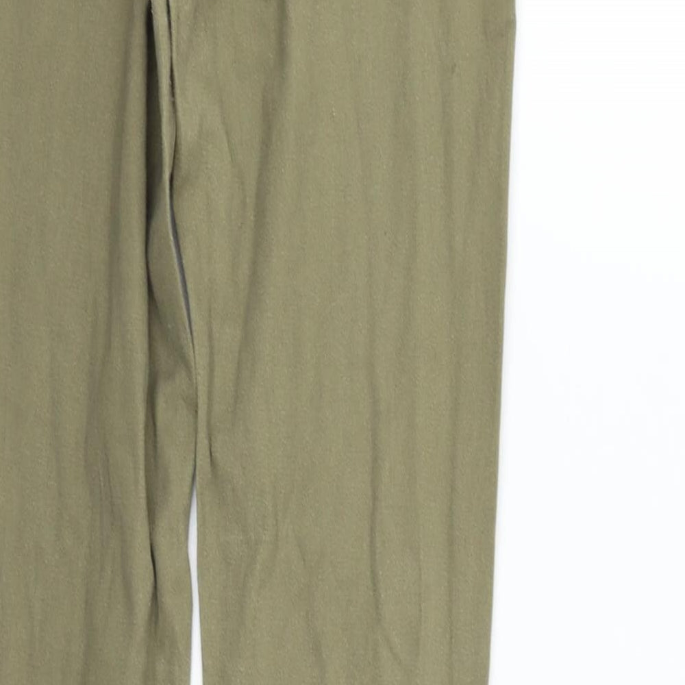 Pieces Womens Beige Trousers Size M L30 in