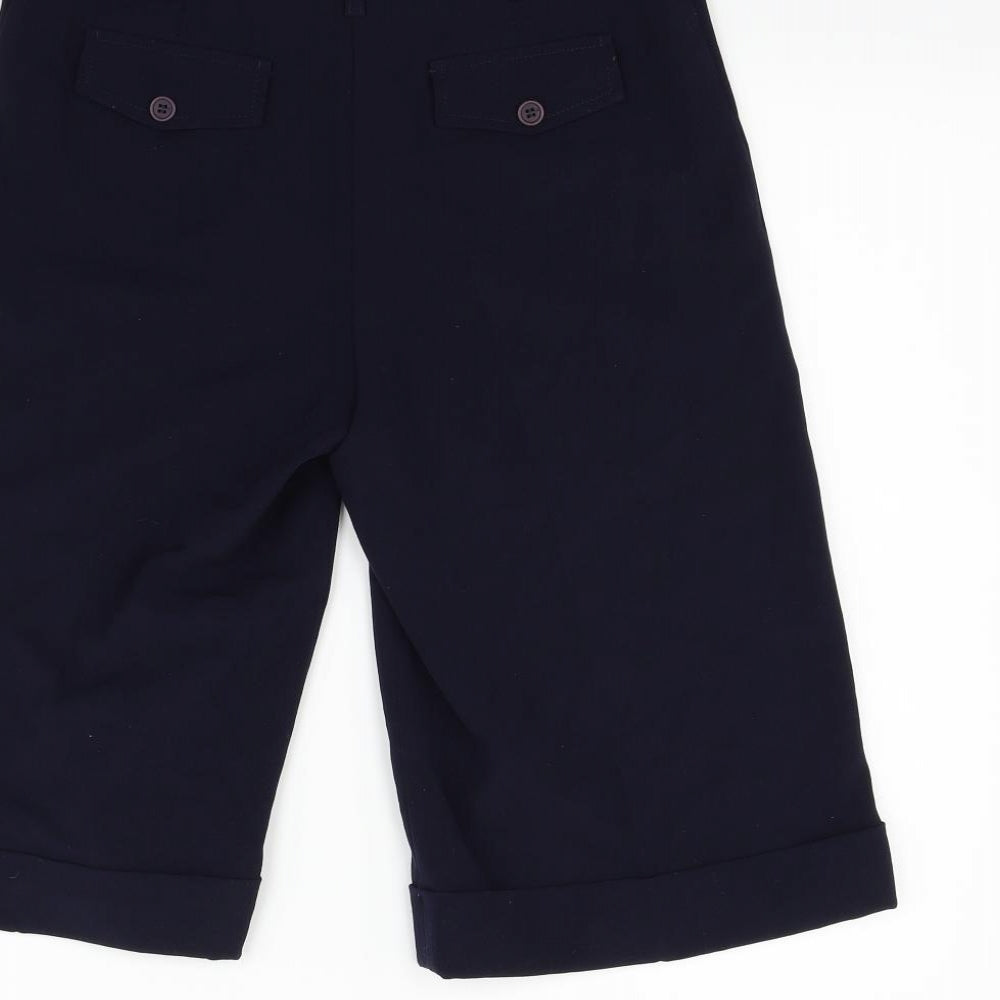 Sarah Hamilton Womens Blue Trousers Size 10 L26 in
