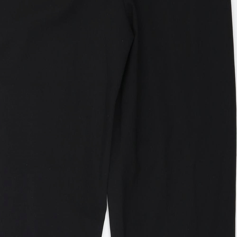 George Womens Black Trousers Size 28 in L24 in