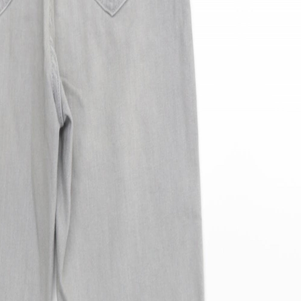 Marks and Spencer Womens Grey Denim Skinny Jeans Size 8 L28 in