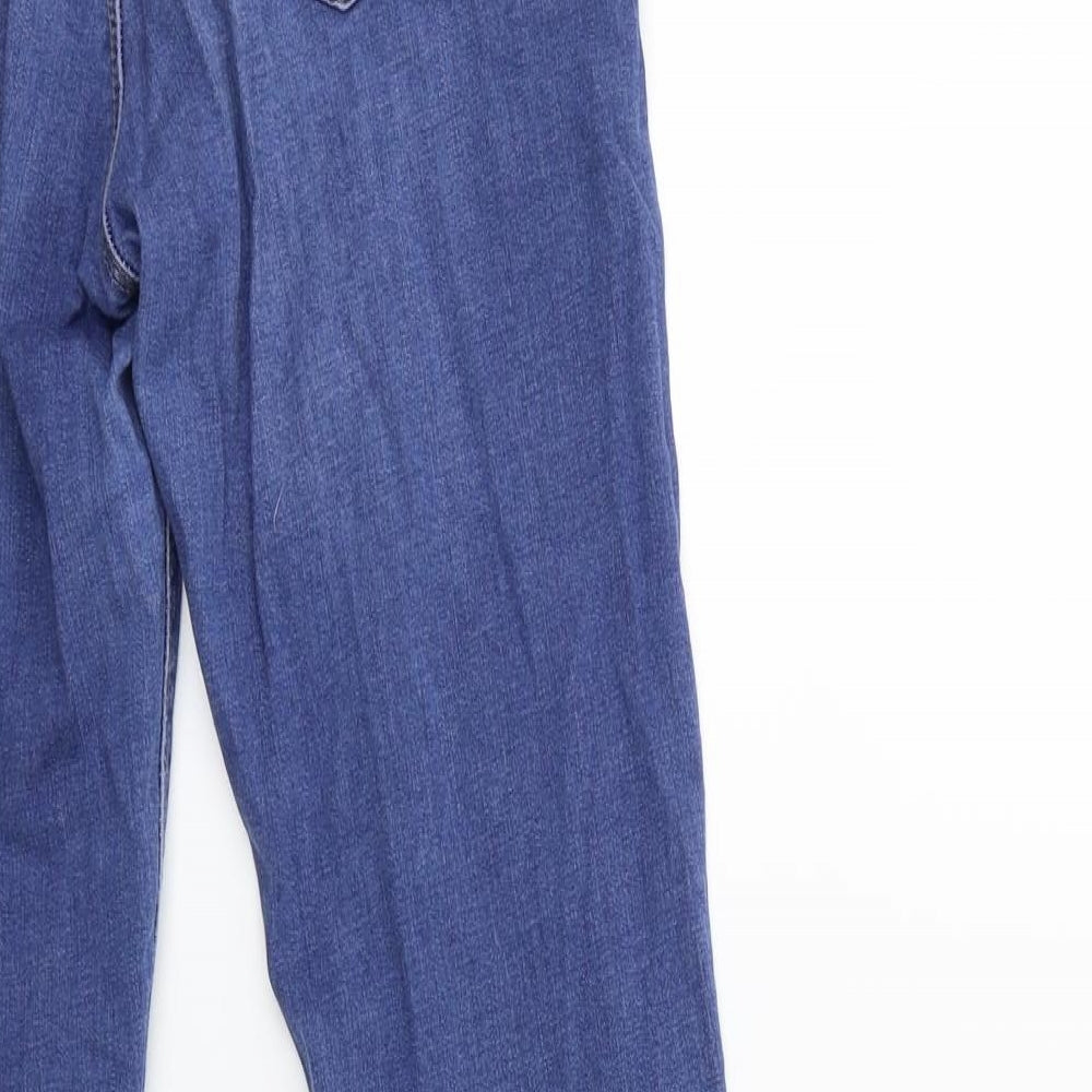 Topshop Womens Blue Denim Skinny Jeans Size 26 in L30 in